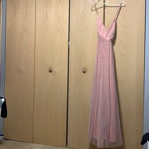 Pink formal dress